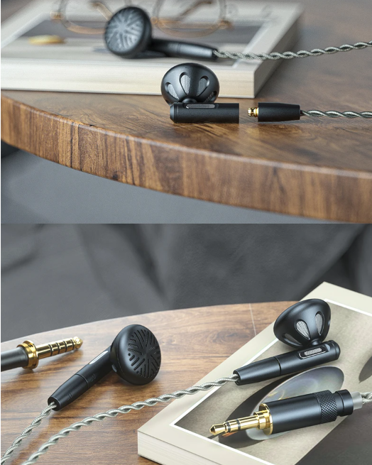 Навушники - вкладиші дротові FiiO FF5, 14.2мм драйвер, 106 дБ, 45 Ом