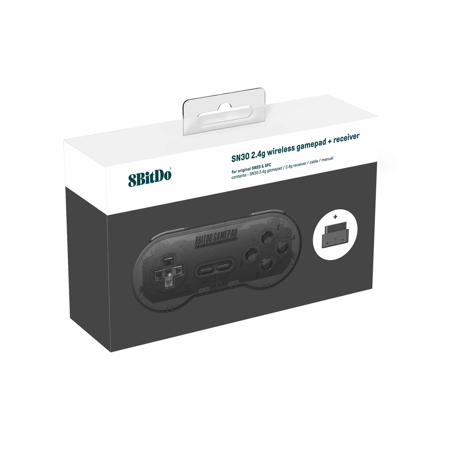 8BitDo SN30 2.4G Wireless Gamepad — бездротовий геймпад для оригінальних SNES/SFC