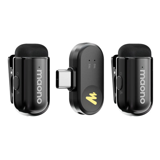 Maono Wave T1 mini — бездротовий AI петличний мікрофон