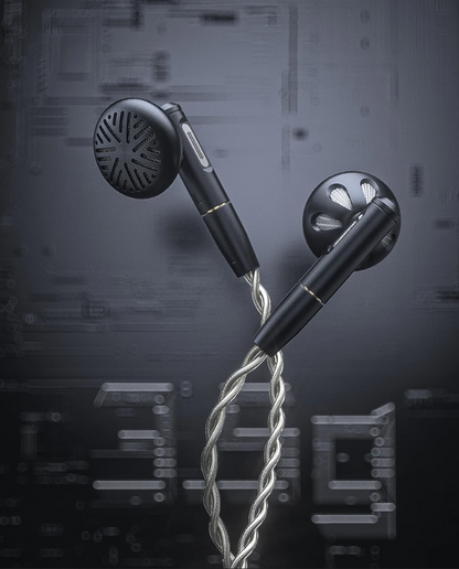 Навушники - вкладиші дротові FiiO FF5, 14.2мм драйвер, 106 дБ, 45 Ом