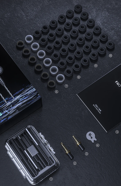 Навушники - вкладиші дротові FiiO FF5, 14.2мм драйвер, 106 дБ, 45 Ом