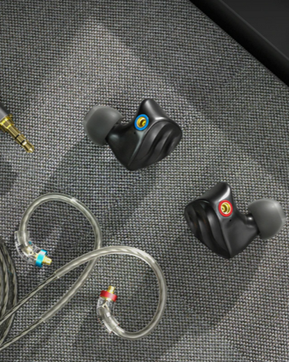 Навушники дротові гібридні FiiO FH3, 1DD+2BA, 114 дБ, 10–40 000 Гц