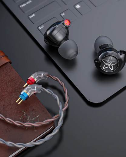 Навушники гібридні дротові FiiO FH11 , 1DD+1BA, 111 дБ, 20–20 000 Гц