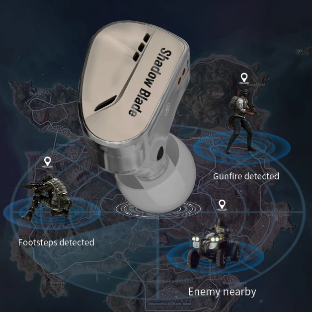 CVJ Shadow Blade — Ігрові навушники з 3D-вібрацією