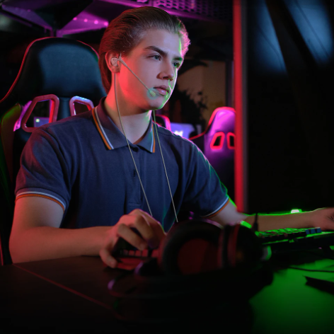 CVJ Shadow Blade — Ігрові навушники з 3D-вібрацією