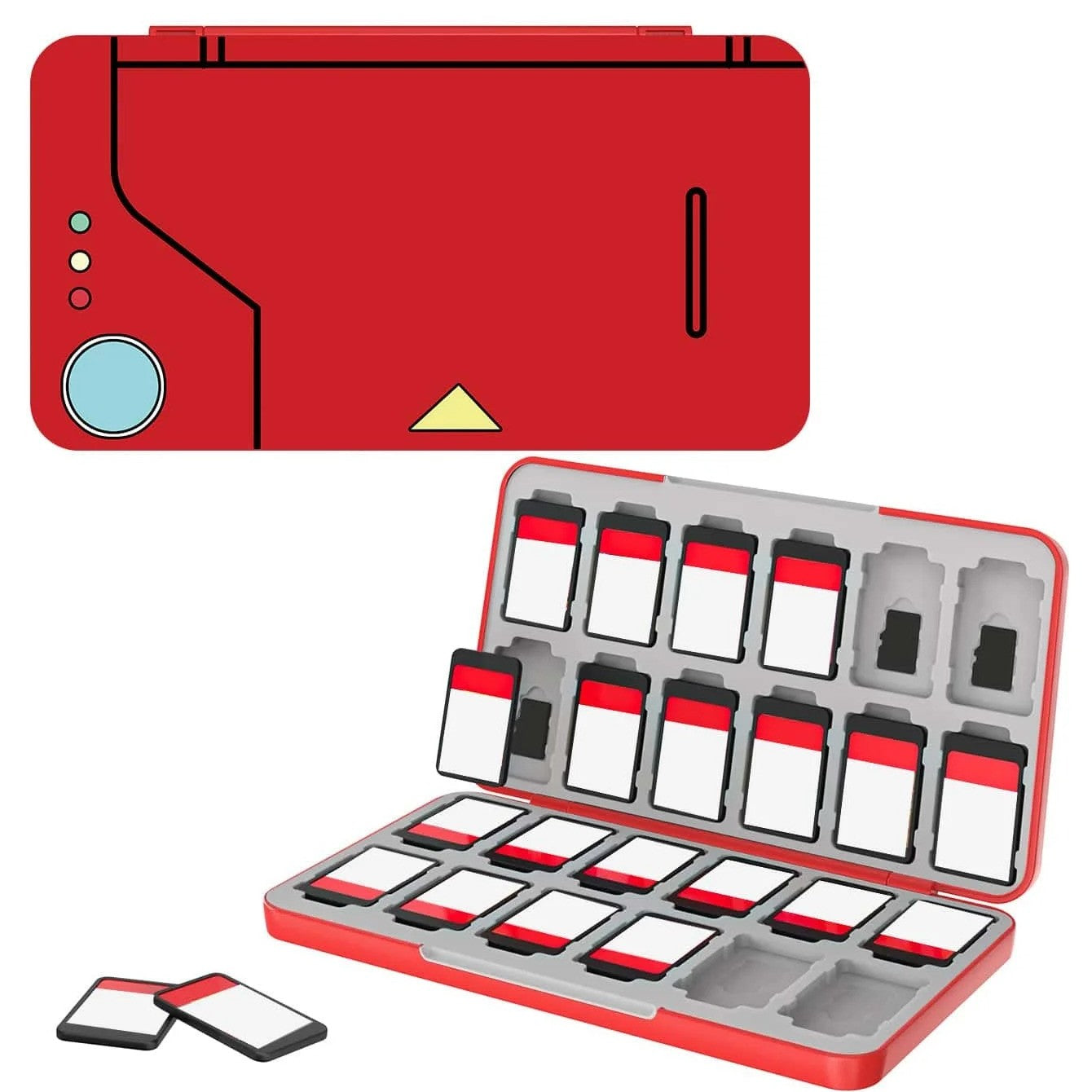 Магнітний кейс для картриджів Nintendo Switch — 24 слотів, розширений кейс