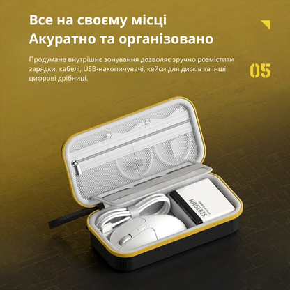 Hagibis Electronic Organizer Travel Case | Універсальний тревел-кейс для гаджетів та аксесуарів