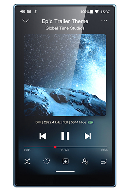 Аудіоплеєр портативний FiiO JM21, Dual CS43198, Android 13, 700 мВт
