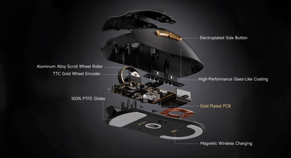 MCHOSE K7 Ultra Lightweight — надлегка бездротова ігрова миша (8K Wireless)