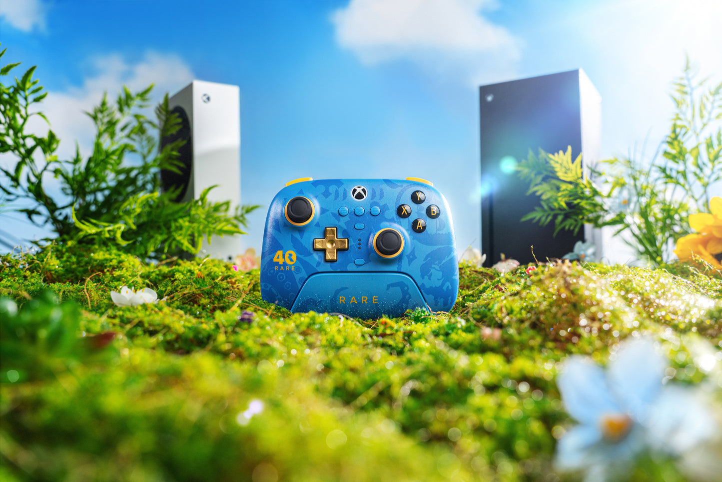 8BitDo Ultimate 3-mode Controller — Rare 40th Anniversary Edition