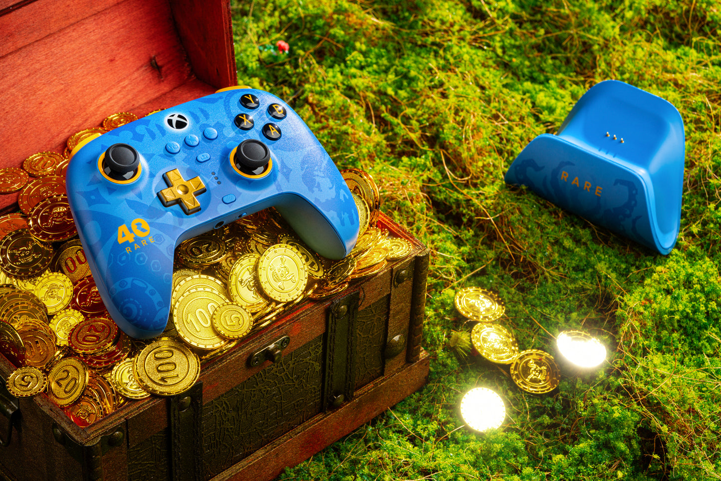 8BitDo Ultimate 3-mode Controller — Rare 40th Anniversary Edition