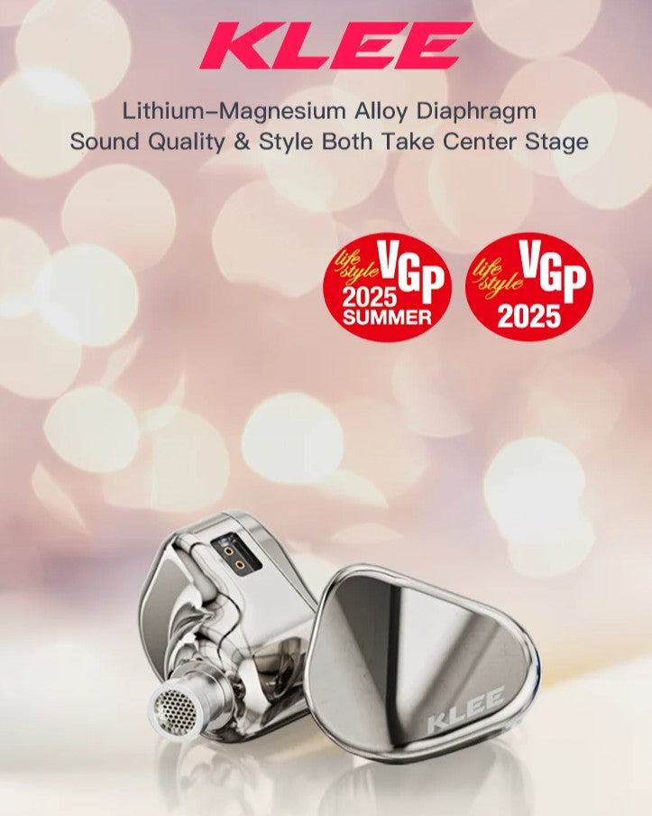 iBasso Jr. KLEE – Hi-Fi IEM навушники з динамічним драйвером 10 мм, 3.5 / 4.4 мм