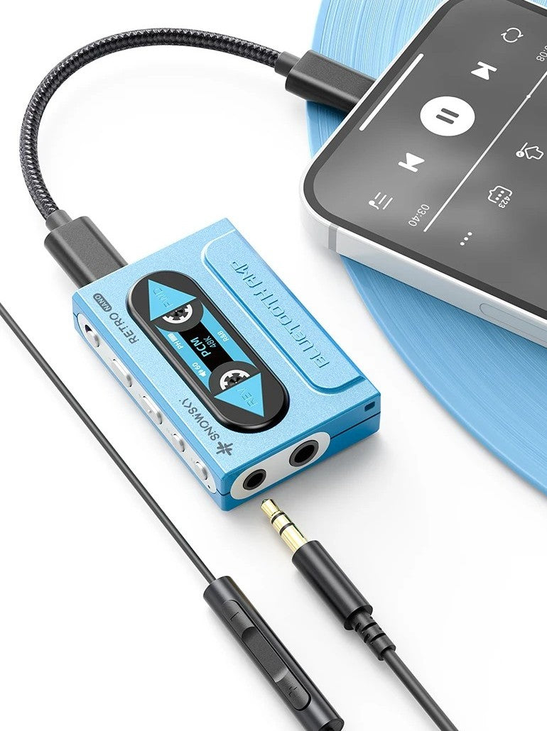 Snowsky / FiiO RETRO NANO – Bluetooth DAC та підсилювач для навушників (LDAC, aptX Adaptive, 3.5 / 4.4)