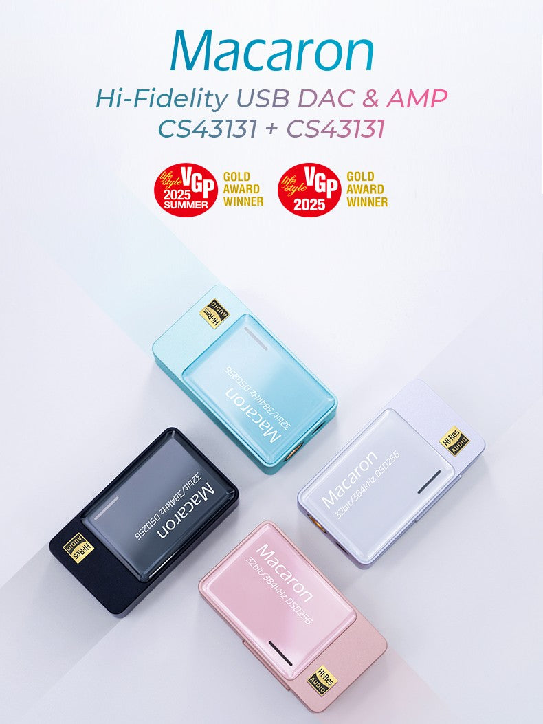 IBasso Jr. Macaron – портативний USB DAC/підсилювач для навушників