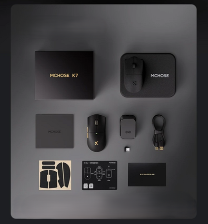 MCHOSE K7 Ultra Lightweight — надлегка бездротова ігрова миша (8K Wireless)