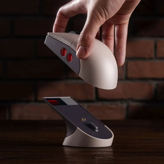 8BitDo Retro R8 – бездротова ігрова миша (N Edition, PAW3395, 4K Polling, Dock)