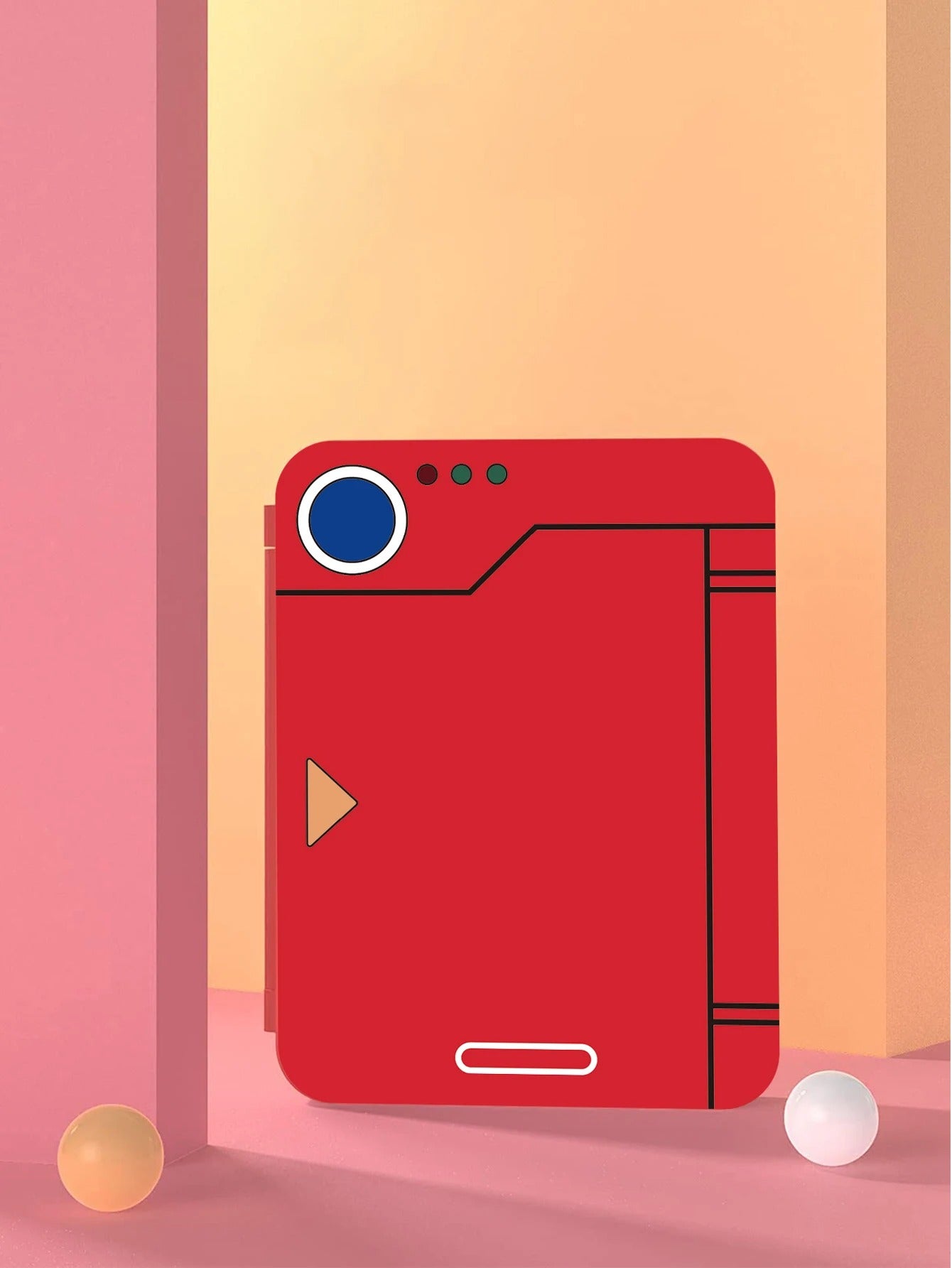 Магнітний кейс для картриджів Nintendo Switch — 16 in 1 (red)