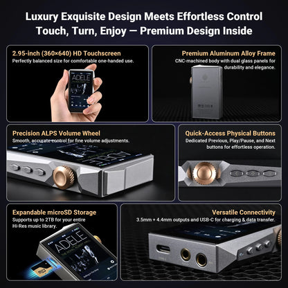 HIDIZS AP80 PRO MAX — портативний Hi-Res аудіоплеєр / стример