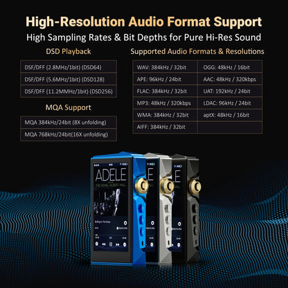 HIDIZS AP80 PRO MAX — портативний Hi-Res аудіоплеєр / стример
