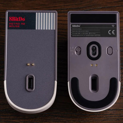 8BitDo Retro R8 – бездротова ігрова миша (N Edition, PAW3395, 4K Polling, Dock)