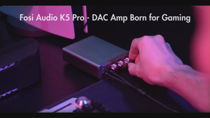 Ігровий ЦАП, підсилювач Fosi K5 PRO