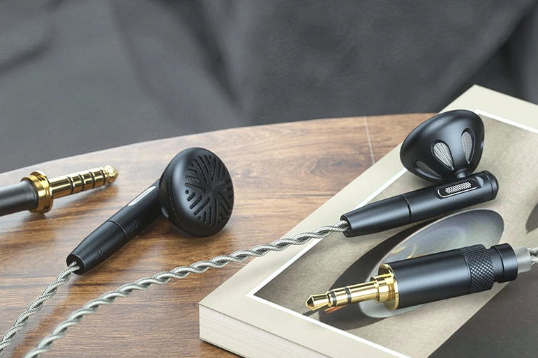 Навушники - вкладиші дротові FiiO FF5, 14.2мм драйвер, 106 дБ, 45 Ом