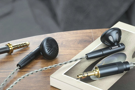 Навушники - вкладиші дротові FiiO FF5, 14.2мм драйвер, 106 дБ, 45 Ом